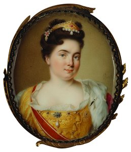 Portret cesarzowej Katarzyny I. 1684-1727, 1717.