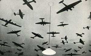 Sylwetki samolotów wojskowych...w szkole szkoleniowej RAF podczas II wojny światowej, 1941.