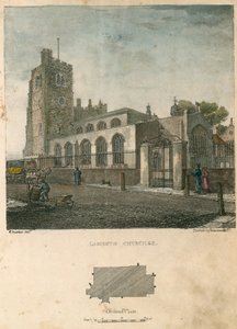 Kościół Lambeth autorstwa Charles Burton
