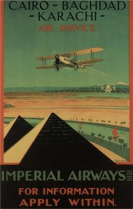 Imperialne linie lotnicze, 1926 autorstwa Charles C. Dickson