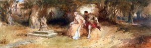 „Pejzaż z figurami”, 1885.