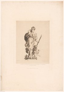 Diana na de jacht Fragment dekoracji na lustrach w łazience cesarzowej H.M. w Pałacu Elizejskim (tytuł na obiekcie) Nowoczesne akwaforty: oryginalne i niepublikowane (tytuł serii)