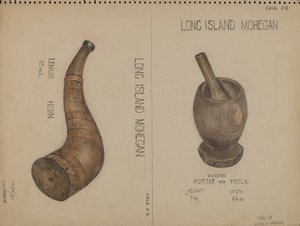 Róg i moździerz i tłuczek autorstwa Charles Charon