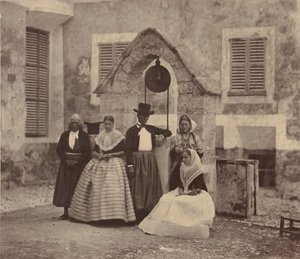 Baleary, mieszkańcy Palmy i okolic, 1860.