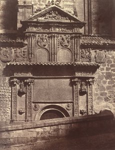 Portal klasztoru Ducha Świętego, Salamanca, 1853.