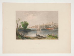 Albany, ilustracja dla Nathaniela Parkera Willisa