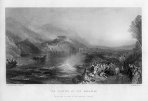 Otwarcie Walhalla, XIX wiek.
