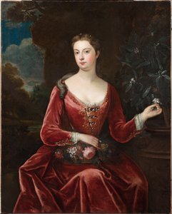 Portret Mary Thynne, Lady Brooke (obraz olejny) autorstwa Charles D