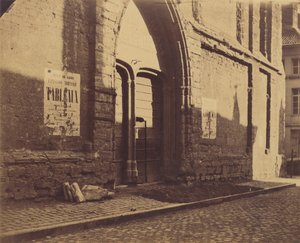 [Wrota Predikheevenkerk, Gandawa, Belgia], ok. 201 1858. autorstwa Charles D