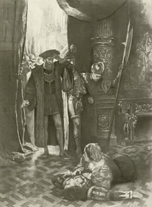 Lucrezia Borgia, Ostatni akt ostatnia scena (wklęsłodruk) autorstwa Charles D. Graves
