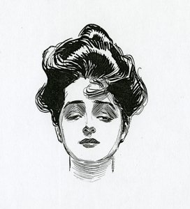 Dziewczyna Gibsona, ok. 1902 r. autorstwa Charles Dana Gibson