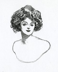 Dziewczyna Gibsona, ok. 1902 r. autorstwa Charles Dana Gibson