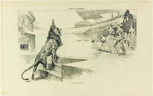 Hołd dla Ameryki, z życia autorstwa Charles Dana Gibson