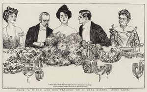 Od wdowy i jej przyjaciół autorstwa Charles Dana Gibson