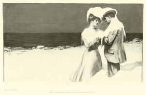 Oto Boże Narodzenie, a w sierpniu zaczęli się żegnać autorstwa Charles Dana Gibson
