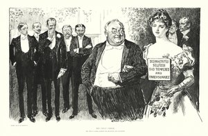 Jego jedyne dziecko (litografia) autorstwa Charles Dana Gibson