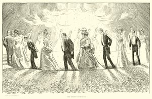 Ilustracja do drabiny społecznej autorstwa Charles Dana Gibson