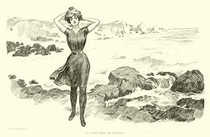 Ilustracja do drabiny społecznej autorstwa Charles Dana Gibson