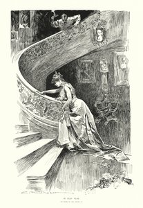 W roku przestępnym (litografia) autorstwa Charles Dana Gibson