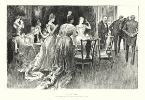 W roku przestępnym (litografia) autorstwa Charles Dana Gibson