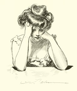 Postanawia umrzeć pomimo Dr. Bottlesa autorstwa Charles Dana Gibson