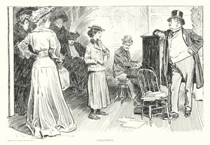 Stage-Struck (litografia) autorstwa Charles Dana Gibson