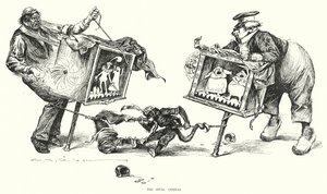 Konkurencyjne opery (lito) autorstwa Charles Dana Gibson