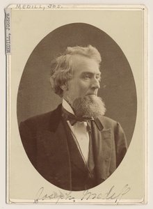 Portret Josepha Medilla, ok.1876 autorstwa Charles Delevan Mosher