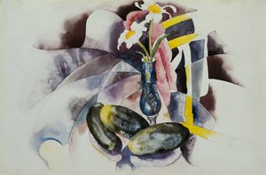 Kwiaty i Ogórki autorstwa Charles Demuth
