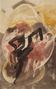 W wodewilu (tancerka z chórem) autorstwa Charles Demuth
