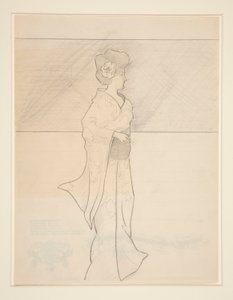 Japońska Pani autorstwa Charles Demuth