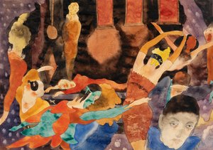Maska czerwonej śmierci autorstwa Charles Demuth