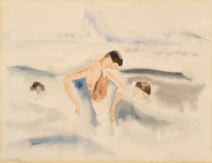 Trzy postacie w wodzie autorstwa Charles Demuth