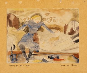 Zolas Nana, 1915 autorstwa Charles Demuth
