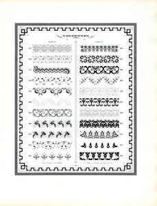 Kolekcja ozdobnych obramowań (druk) autorstwa Charles Derriey