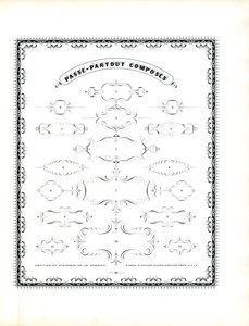 Seria kartuszy ozdobnych (druk) autorstwa Charles Derriey