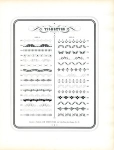 Ozdobne winiety i obramowania (druk)