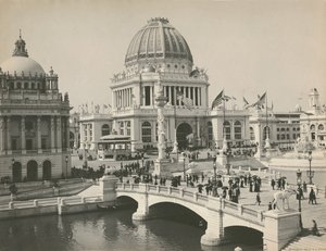 Budynek administracyjny na Światowej Wystawie Kolumbijskiej, Chicago, 1893 autorstwa Charles Dudley Arnold