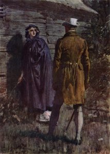 Ilustracja do The Amateur Gentleman autorstwa Jeffery Farnol (kolor lito) autorstwa Charles Edmund (after) Brock
