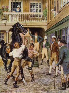 Ilustracja do The Amateur Gentleman autorstwa Jeffery
