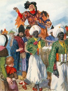 Ale największym cudem ze wszystkich, najdziwniejszą ze wszystkich tajemnic był sam hrabia Etienne… autorstwa Charles Edmund Brock