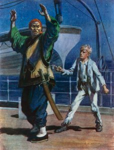 Jeśli tak trzymam pistolet, na pewno zadziała, jeśli spróbujesz jakichś sztuczek autorstwa Charles Edmund Brock