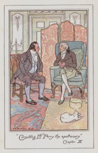 Ilustracja do Emmy autorstwa Jane Austen (kolor lito) autorstwa Charles Edmund Brock