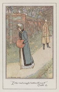 Ilustracja do Emmy autorstwa Jane Austen (kolor lito) autorstwa Charles Edmund Brock