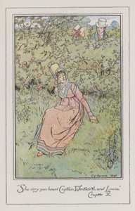 Ilustracja do perswazji (kolor lito) autorstwa Charles Edmund Brock