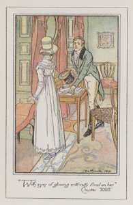 Ilustracja do perswazji (kolor lito) autorstwa Charles Edmund Brock