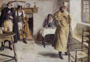 Ilustracja do The Broad Highway romans z Kent autorstwa Charles Edmund Brock