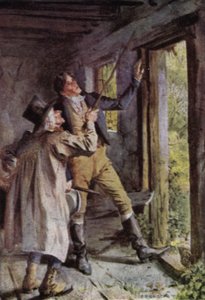 Ilustracja do The Broad Highway romans z Kent autorstwa Charles Edmund Brock