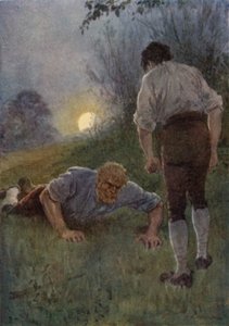 Ilustracja do The Broad Highway romans z Kent autorstwa Charles Edmund Brock