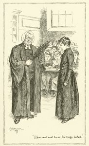 Ilustracja do The Essays of Elia autorstwa Charlesa Lamba (grafika) autorstwa Charles Edmund Brock